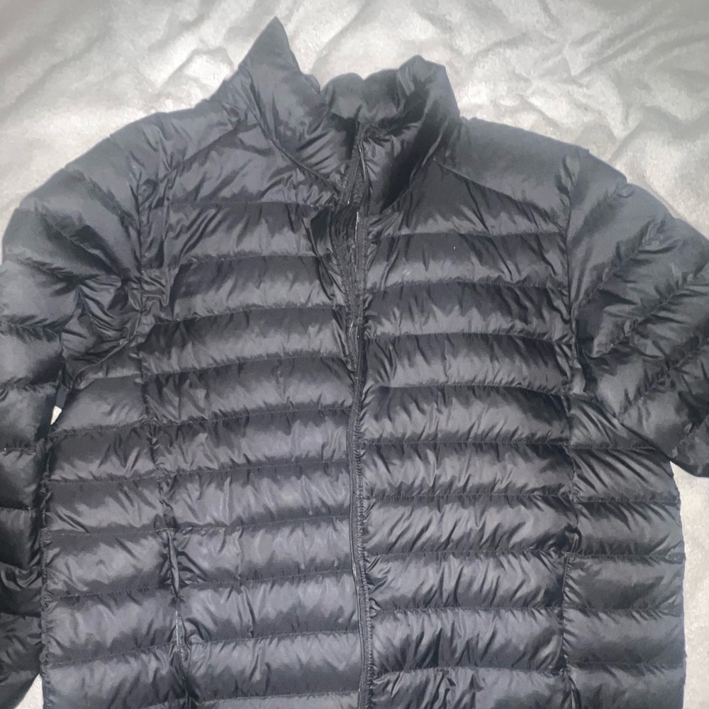 Black Soft Puffer Jacket
